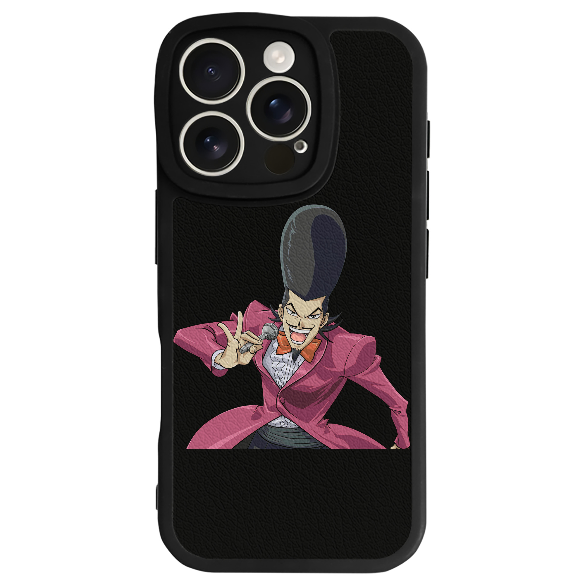 （画像用） 遊☆戯☆王 Yu-Gi-Oh! 【iPhone 16シリーズ対応】シリコンスマホケース（レザー調） 材質：シリコン